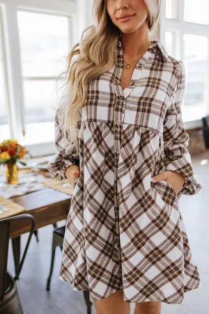Bradley Plaid Shirt Dress | S-XL | PRE ORDER