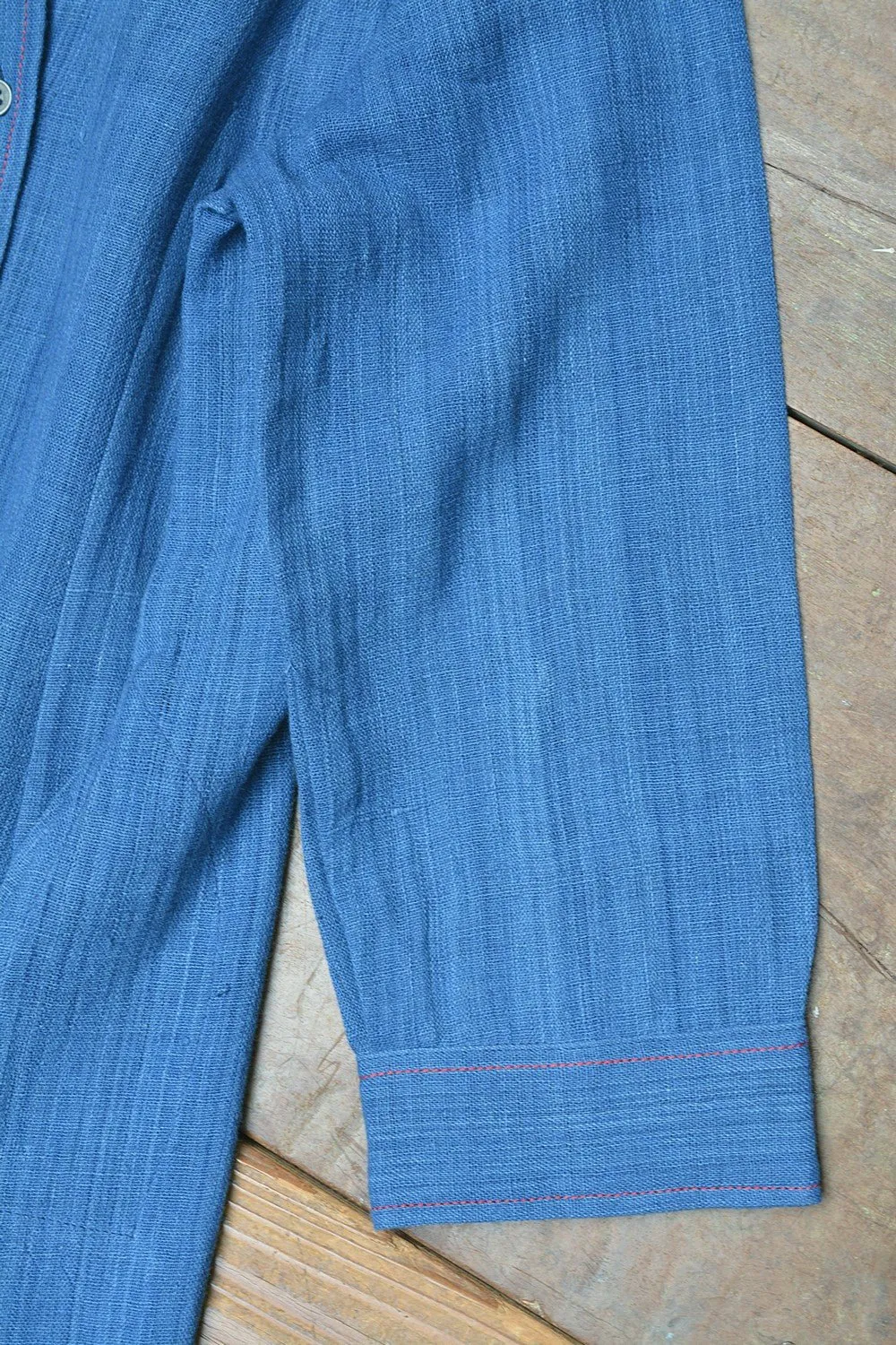 Indigo Shirt Dress