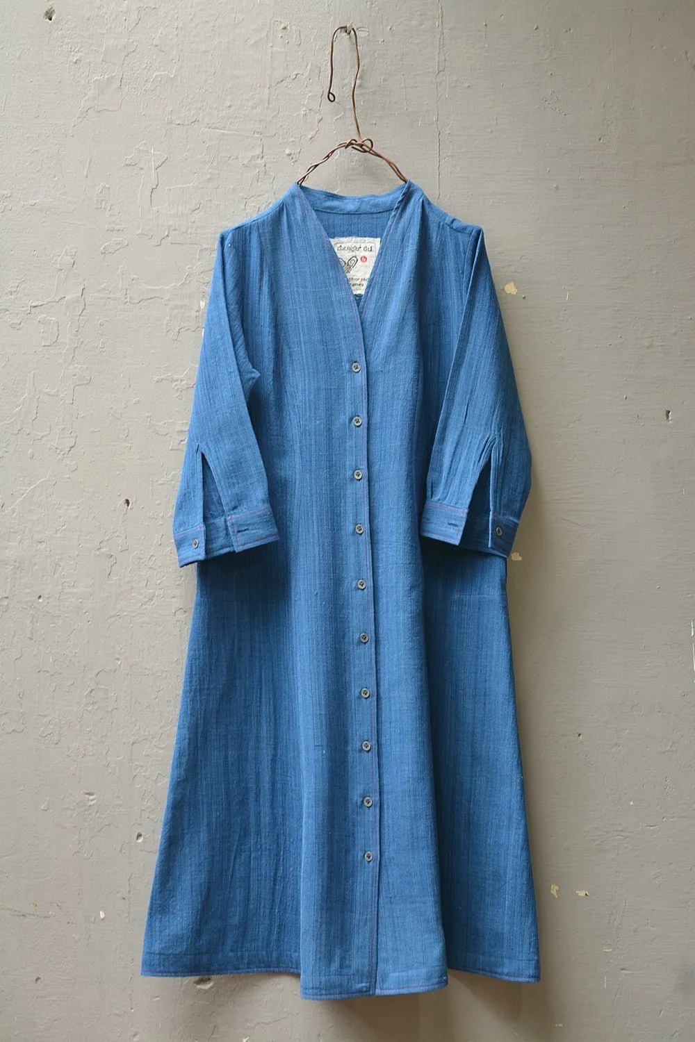 Indigo Shirt Dress