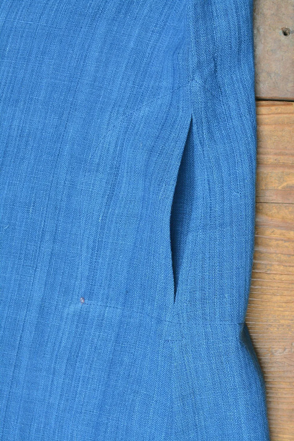 Indigo Shirt Dress