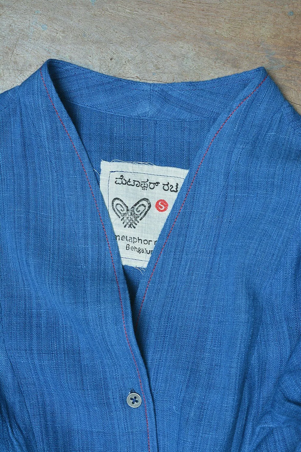 Indigo Shirt Dress