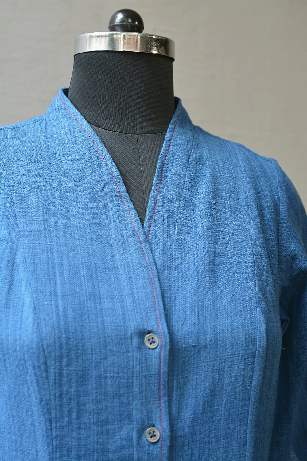 Indigo Shirt Dress