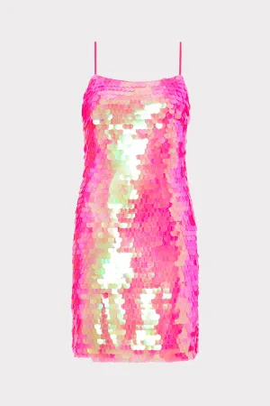 Lucy Sequins Slip Dress